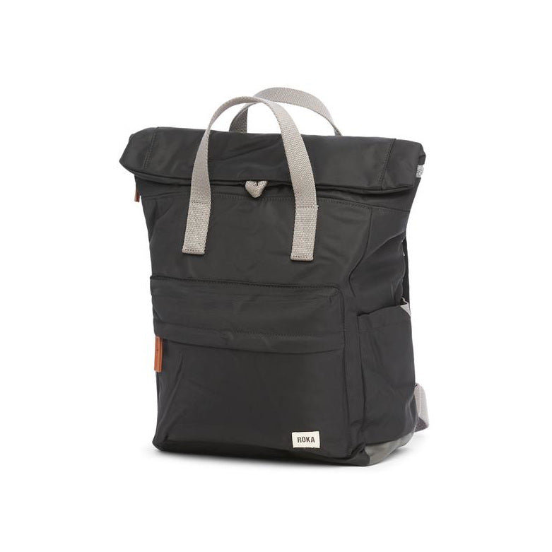 Roka Backpack Canfield B Sustainable Small Black side