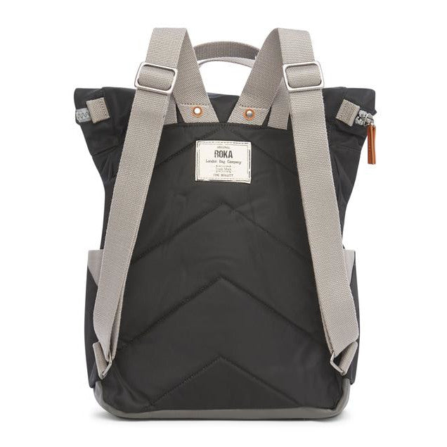 Roka Backpacks Canfield B Sustainable Medium Black back