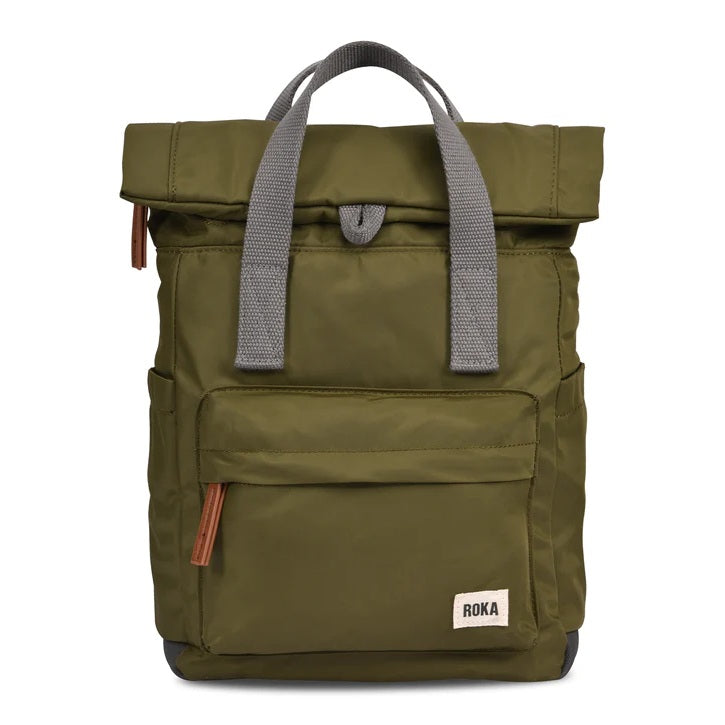 Roka Backpacks Canfield B Sustainable Medium Military front