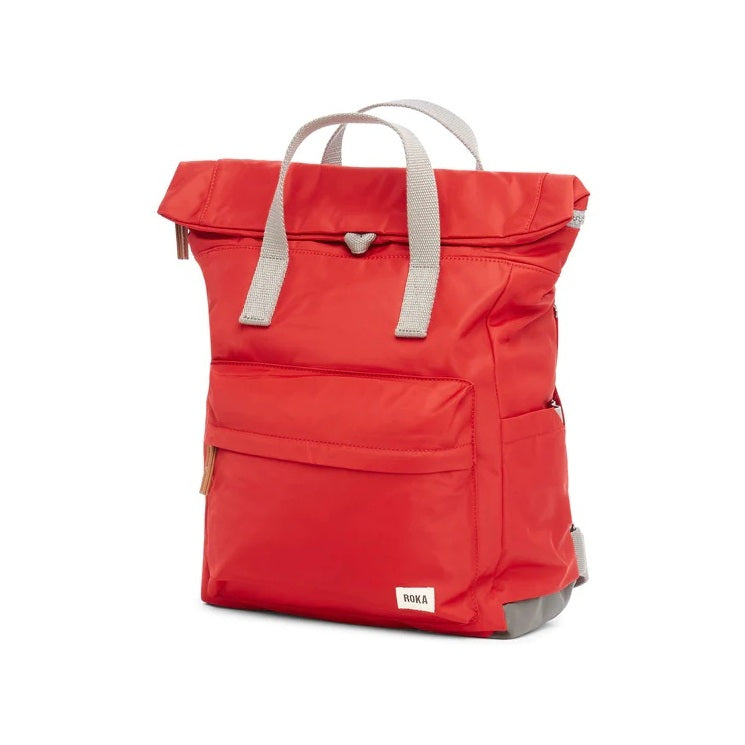 Roka Backpacks Canfield B Sustainable Small Cranberry side
