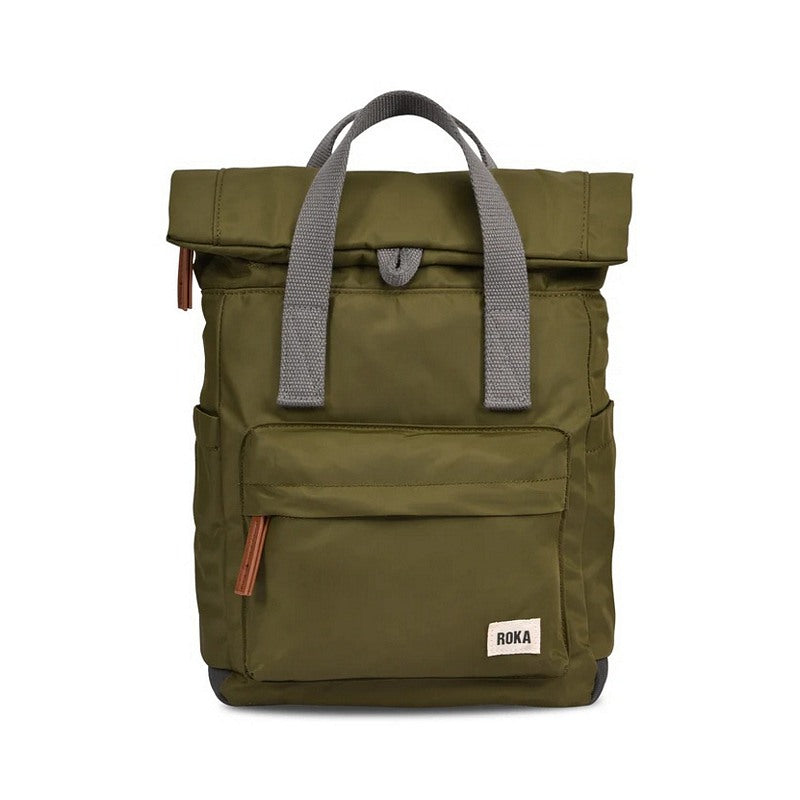 Roka Backpack Canfield B Sustainable Small Military Green