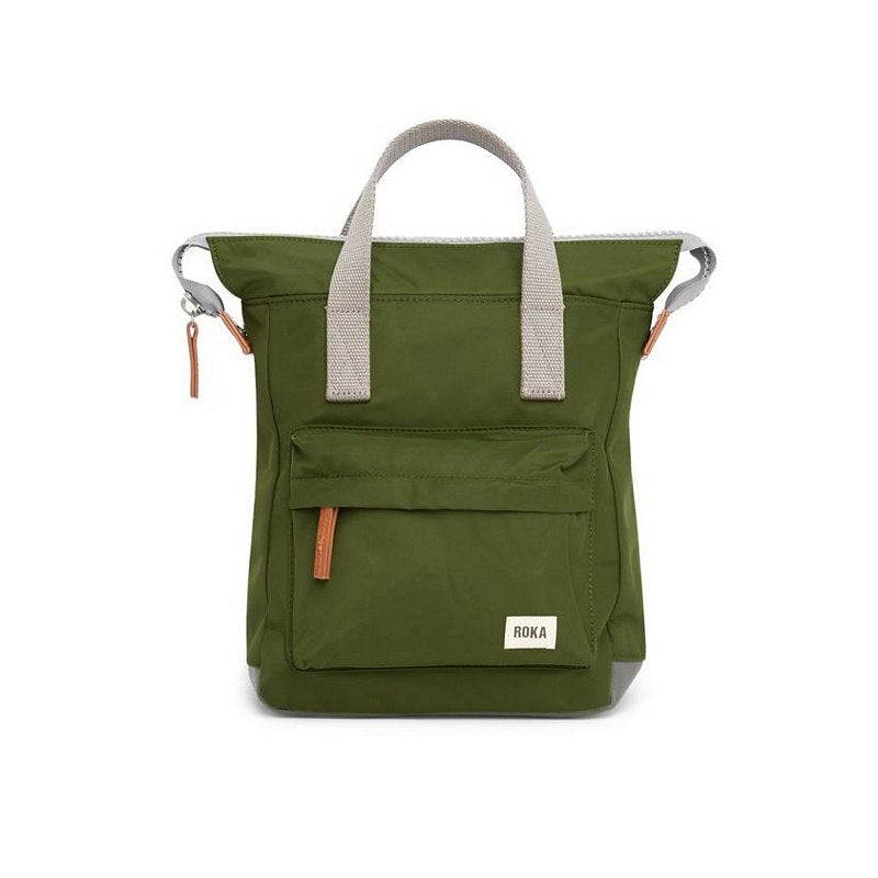 Roka Bantry B Sustainable Backpack Small Avocado front