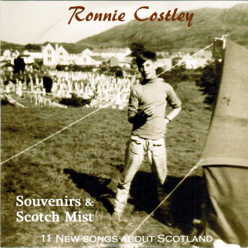 Ronnie Costley Souvenirs & Scotch Mist RCCD01 CD front