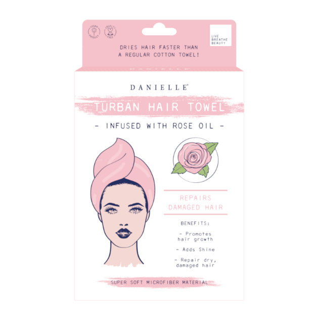Rose Oil Infused Hair Turban box