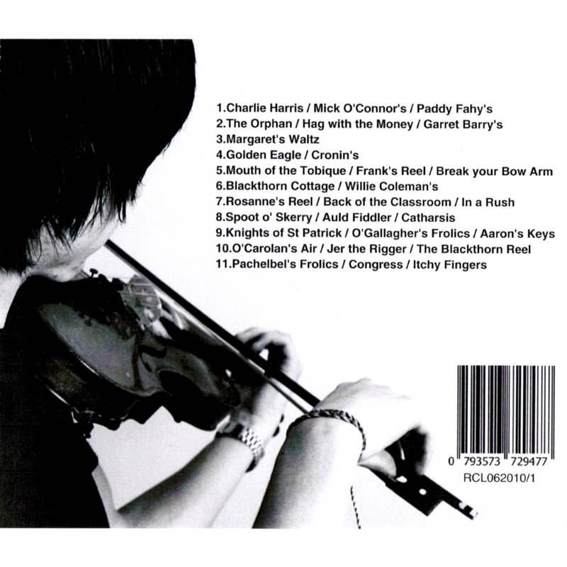 Rowan Leslie - Itchy Fingers CD back