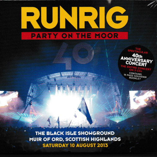 Runrig - Party On the Moor CD front