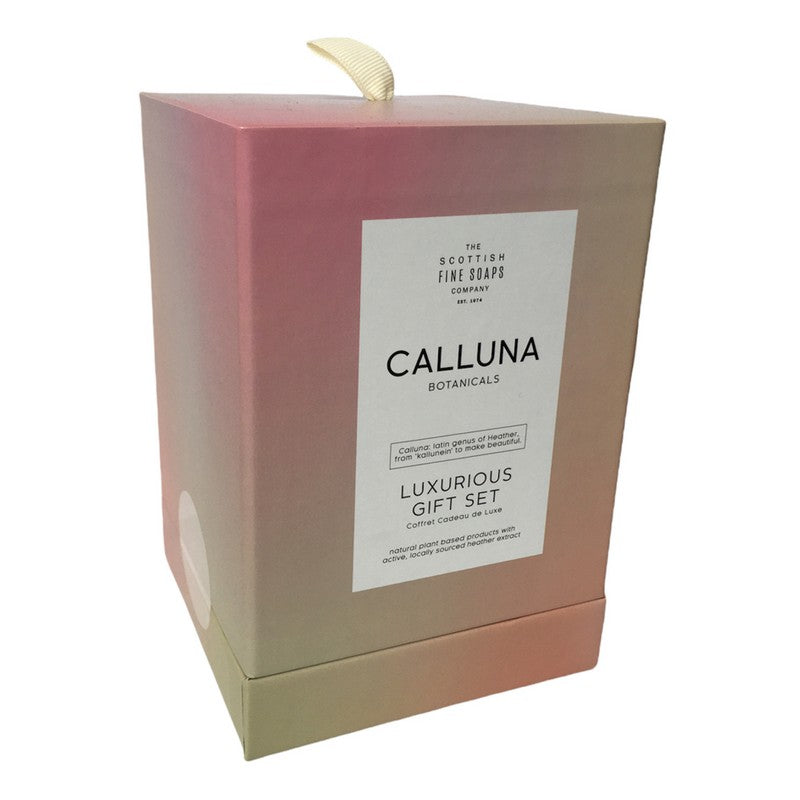 Scottish Fine Soaps Calluna Luxurious Gift Set A03282 box