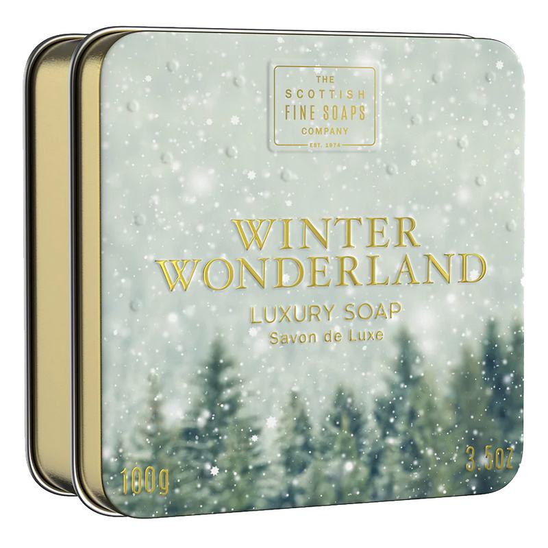 Scottish Fine Soaps Winter Wonderland Soap in a Tin A04262 main