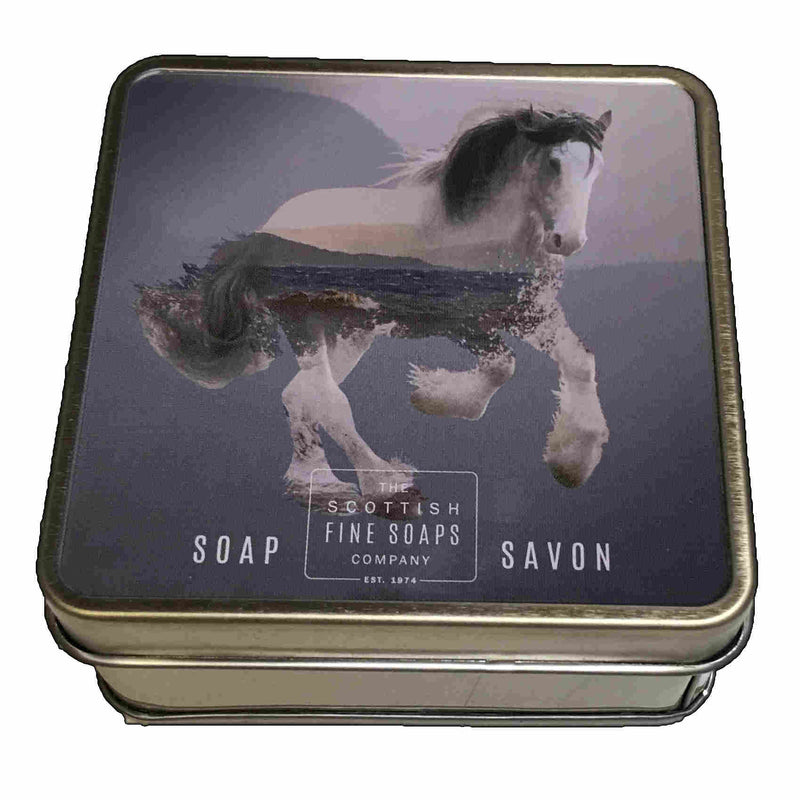 Scottish Fine Soaps - Soap In A Tin - Clydesdale Horse