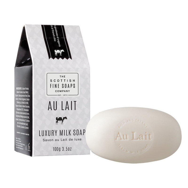 Scottish Fine Soaps Au Lait Luxury Milk Soap Carton A01600