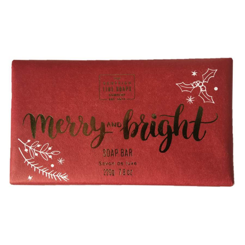 Scottish Fine Soaps Wrapped Soap Merry & Bright front