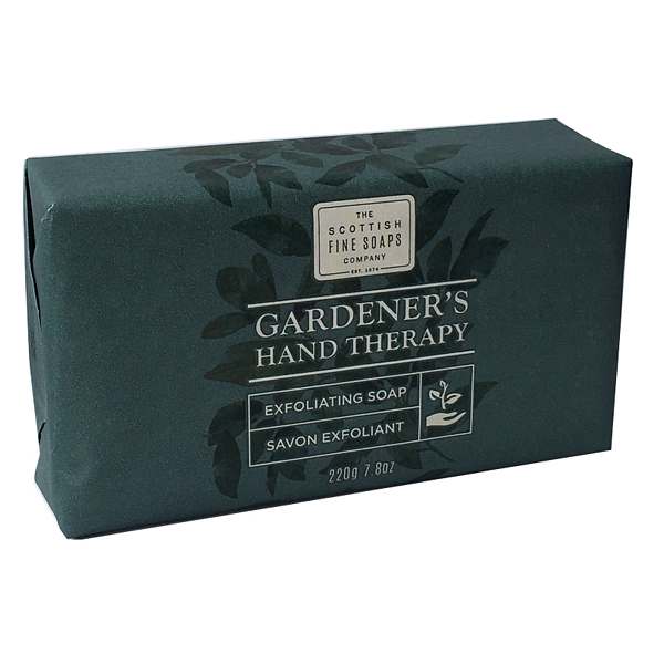 Scottish Fine Soaps Gardeners Hand Therapy Exfoliating Soap front angle