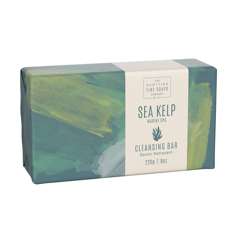 Scottish Fine Soaps Marine Spa Sea Kelp Cleansing Bar A03250