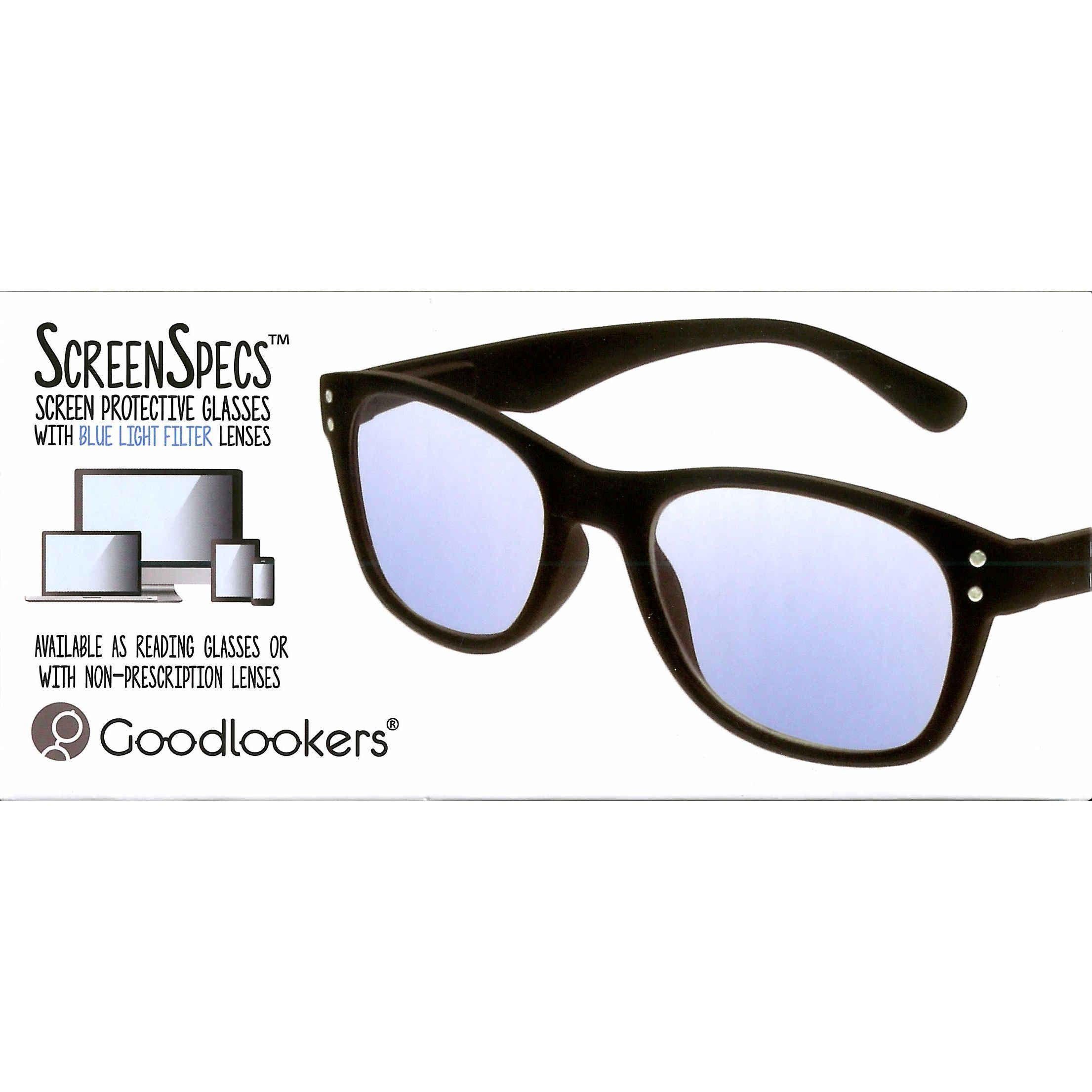 Blue Light Filter "ScreenSpecs" Black boxed