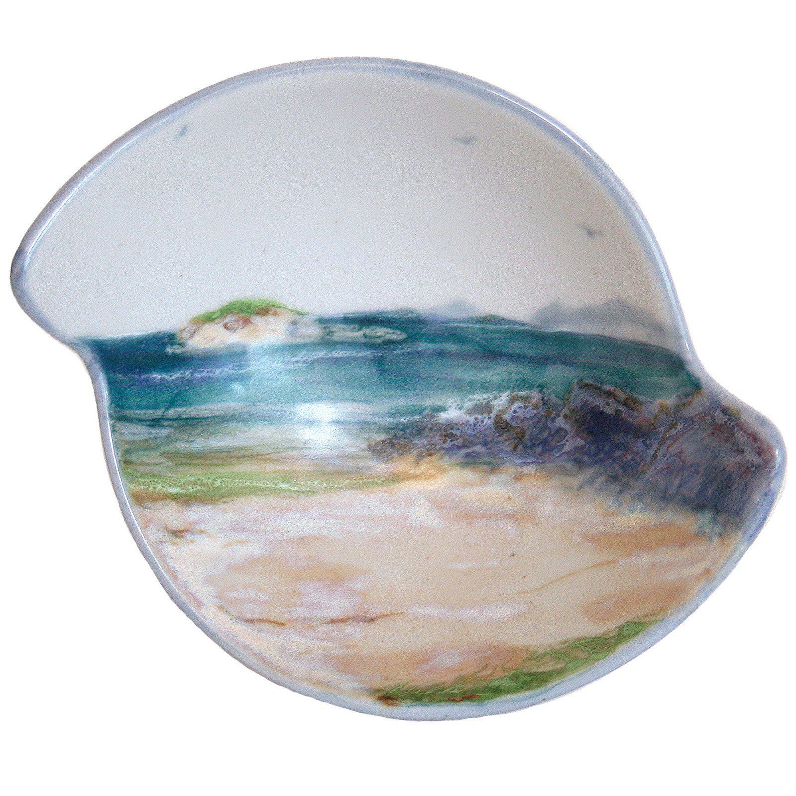 Highland Stoneware Seascape Quaich