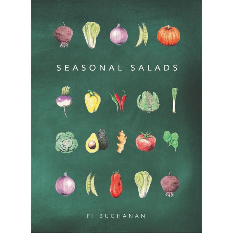Seasonal Salads by FI Buchanan Hardback Book front
