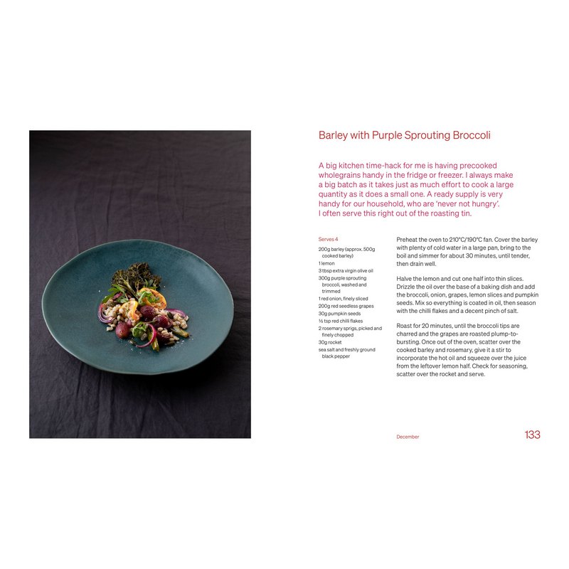 Seasonal Salads by FI Buchanan Hardback Book inside