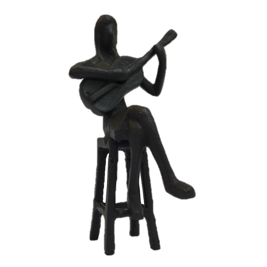 Seated Guitarist Ornament front