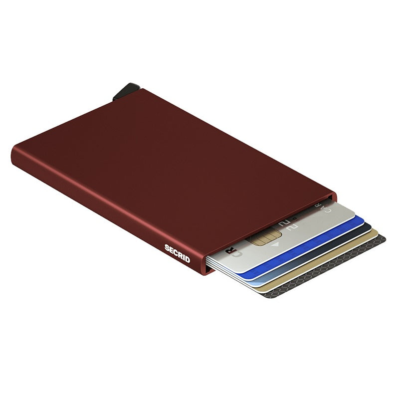 Secrid RFID Cardprotector Bordeaux with cards