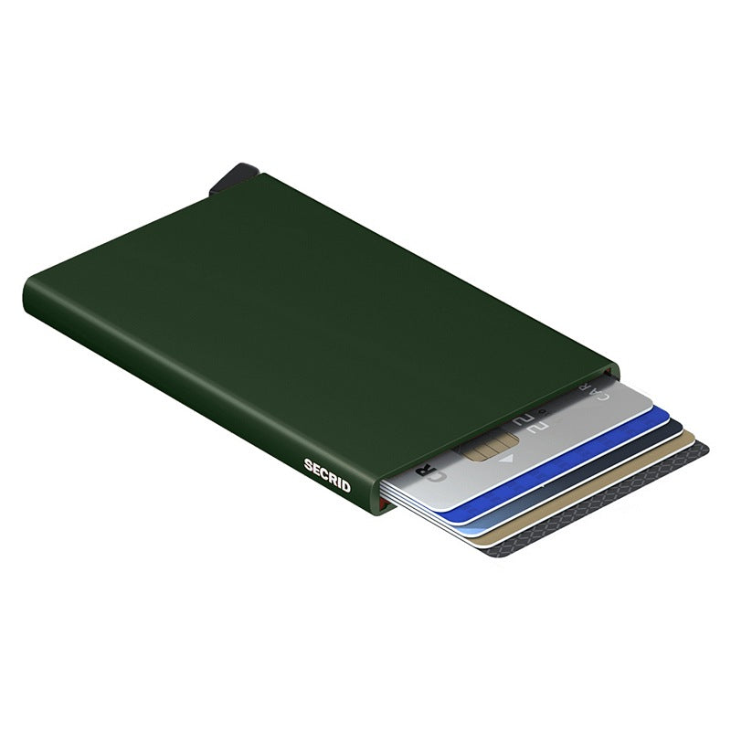 Secrid RFID Cardprotector Green with cards
