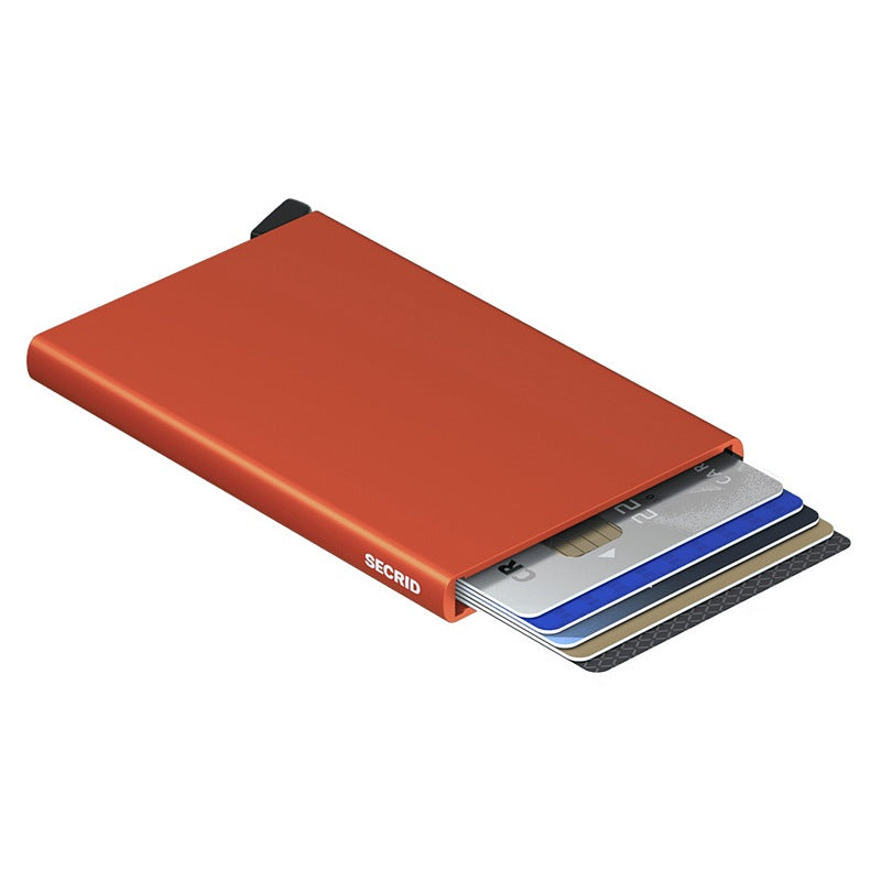 Secrid RFID Cardprotector Orange with cards