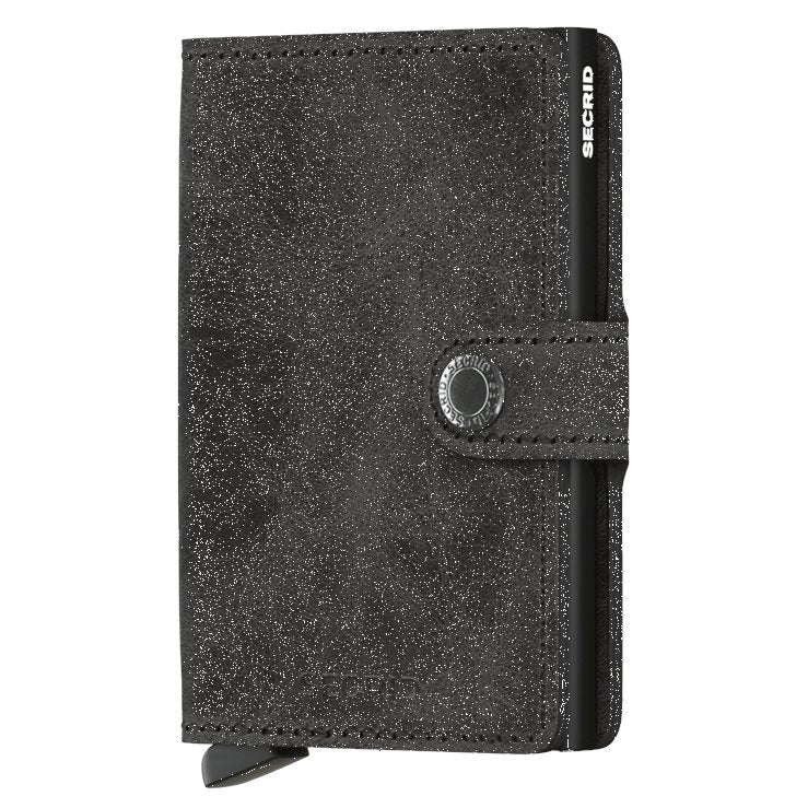 Secrid RFID Mini Wallet Vintage Black MV-Black front