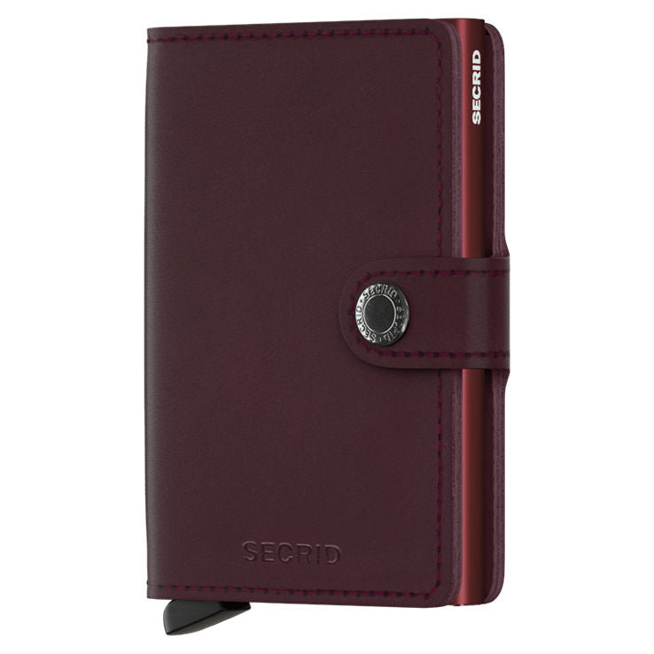Secrid RFID Mini Wallet Original Bordeaux front