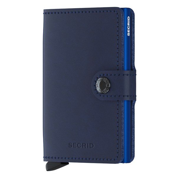 Secrid RFID Mini Wallet Original Navy Blue front