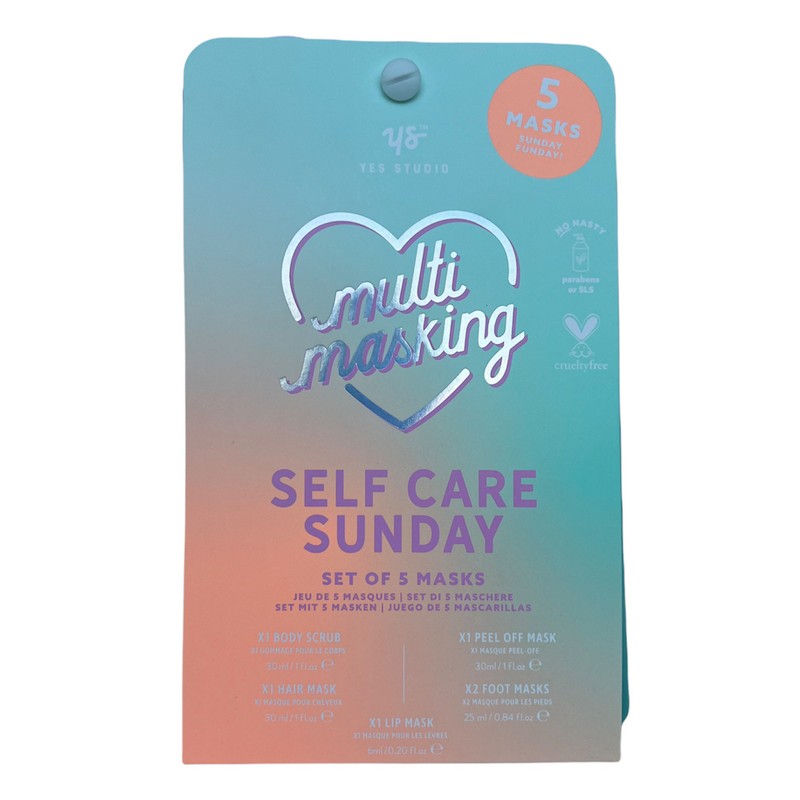 Self Care Sunday Mask Set YSFM0005GN front