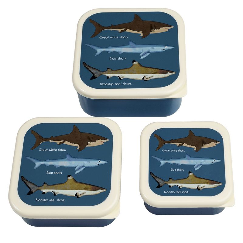 Sharks Nest of 3 Snack Box 29497 main