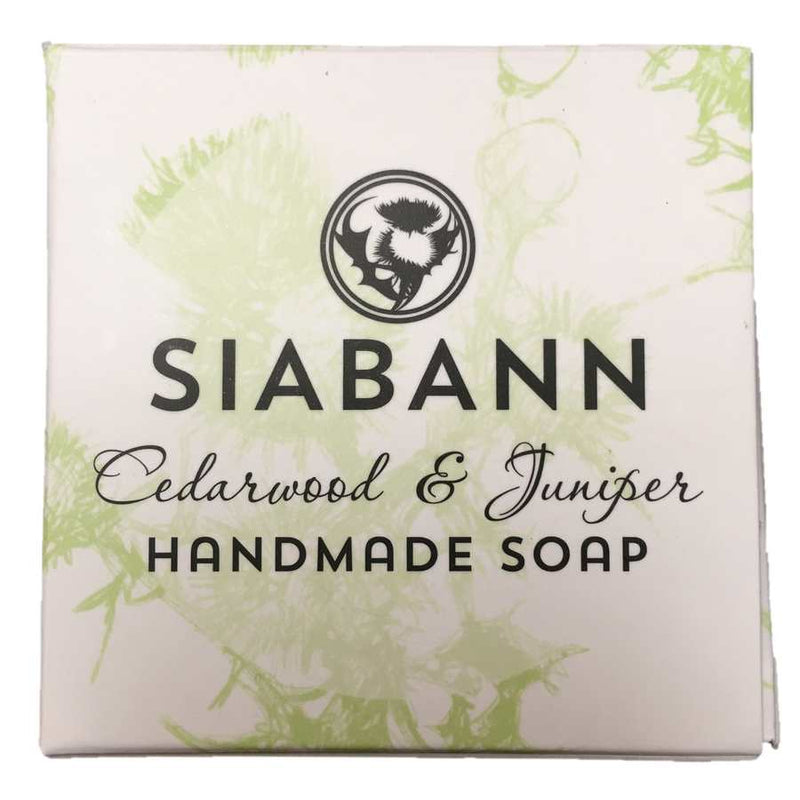 Siabann Handmade Soap - Cedarwood & Juniper front