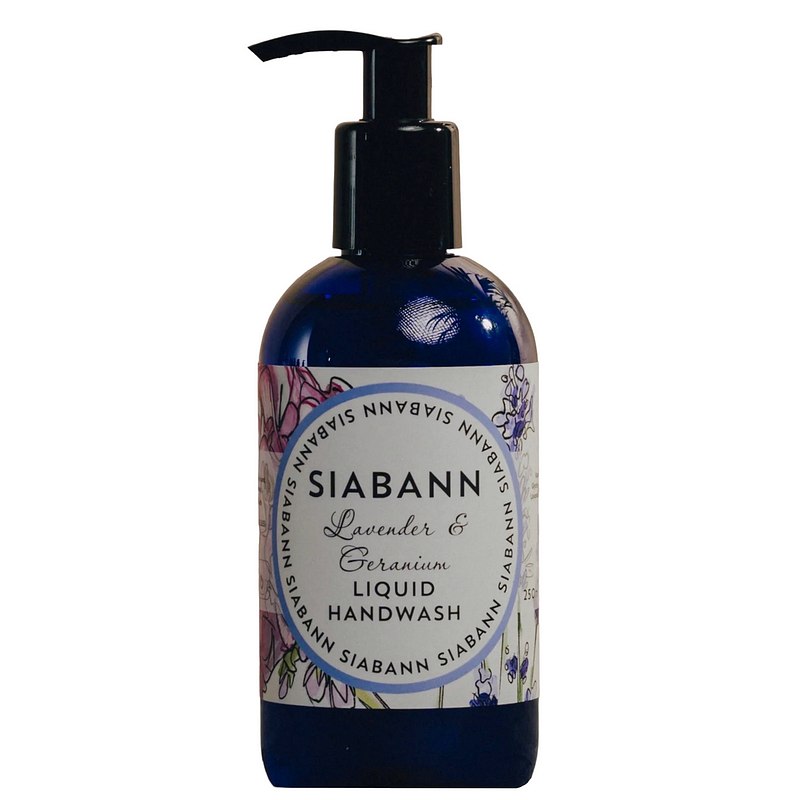 Siabann Skincare Lavender & Geranium Liquid Handwash front