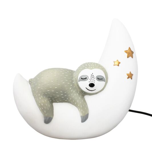 Sleepy Sloth LED Lamp front