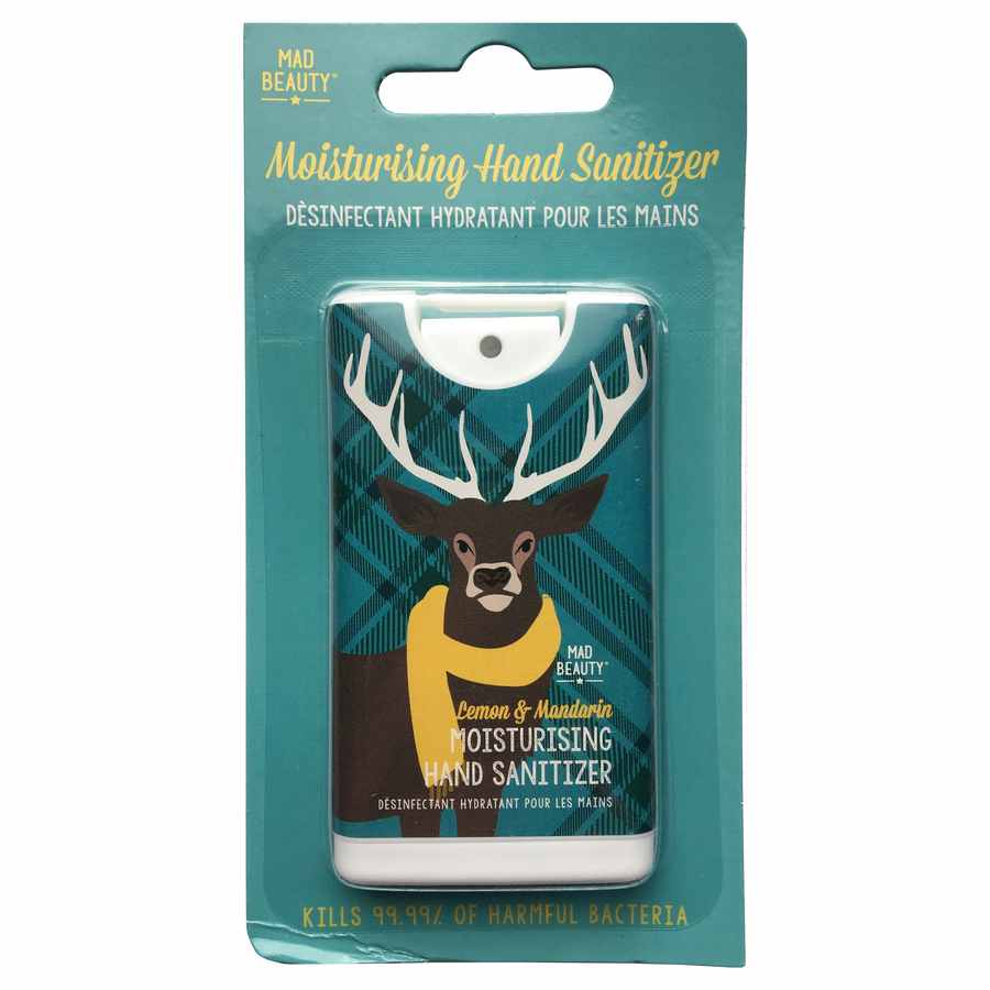 Stag Pocket Moisturising Hand Sanitiser - Lemon & Mandarin front