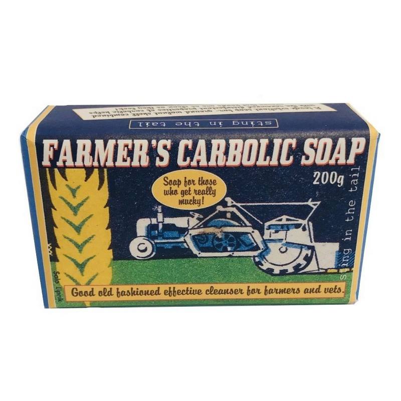 Sting In The Tail  Farmer's Carbolic Soap 200g combine harvester