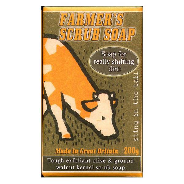 Sting In The Tail Farmer's Soap Scrub - cow