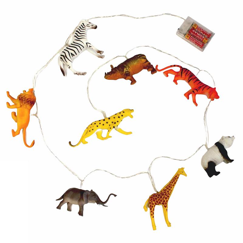 String LED Lights Safari Animals main