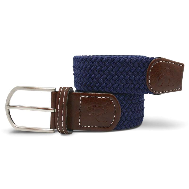 Swole Panda Repreve Woven Belt Navy SP-RWB-02 main