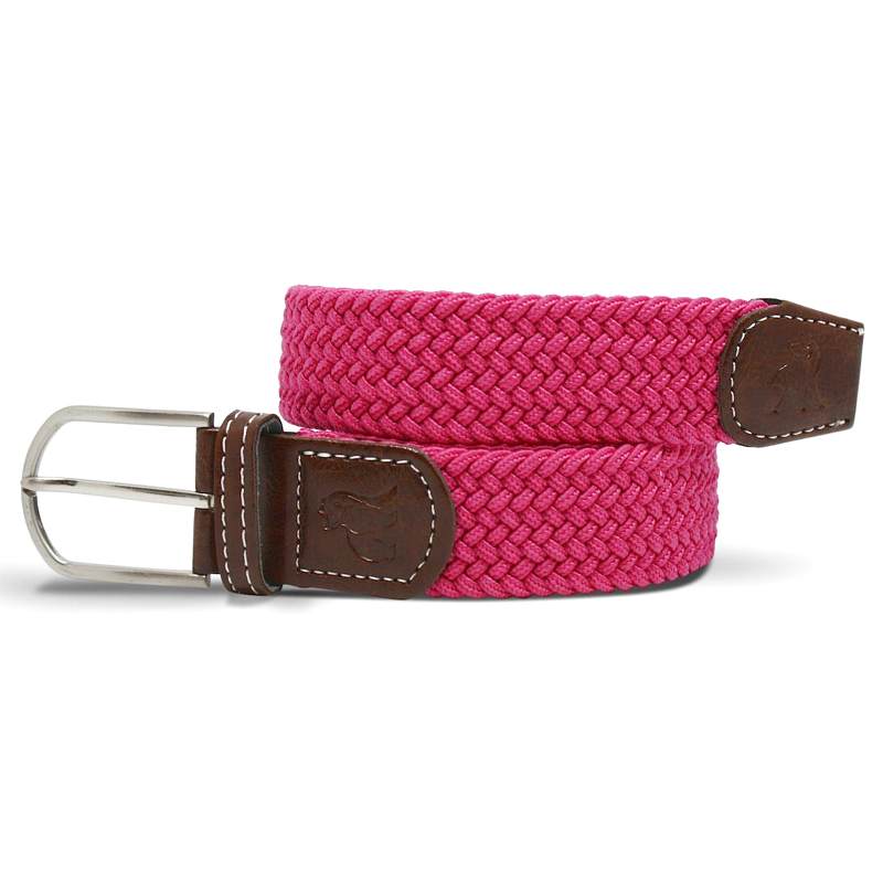 Swole Panda Repreve Woven Belt Rich Pink SP-RWB-04 main