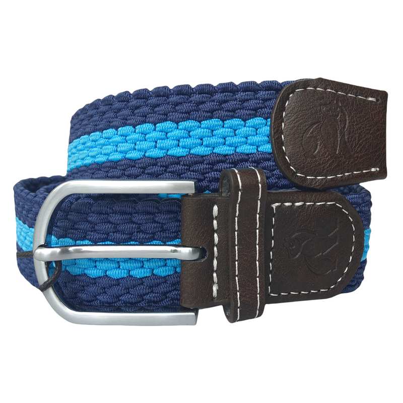 Swole Panda Repreve Woven Belt Sky Blue Stripe SP-RWB-24 main