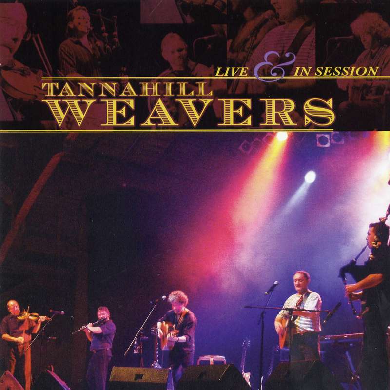 Tannahill Weavers - Live & In Session COMCD4454 CD front cover