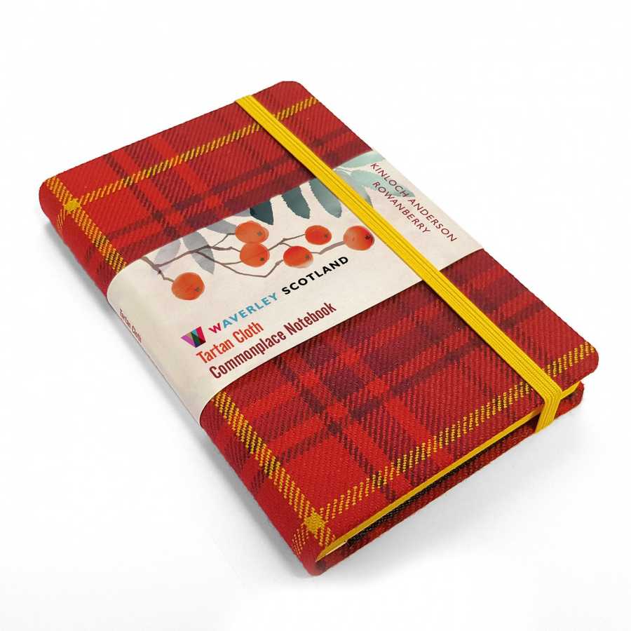 Tartan Cloth Notebook Rowanberry Tartan