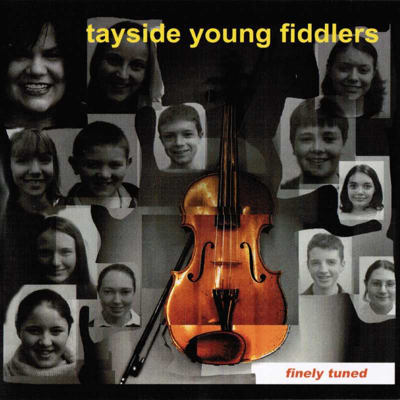 Tayside Young Fiddlers Finely Tuned TYFCD001 Cd front