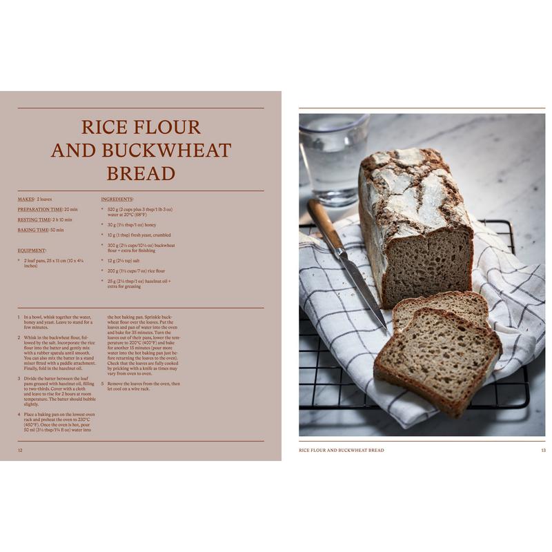 The Bread Book by Eric Kayser Hardback inside
