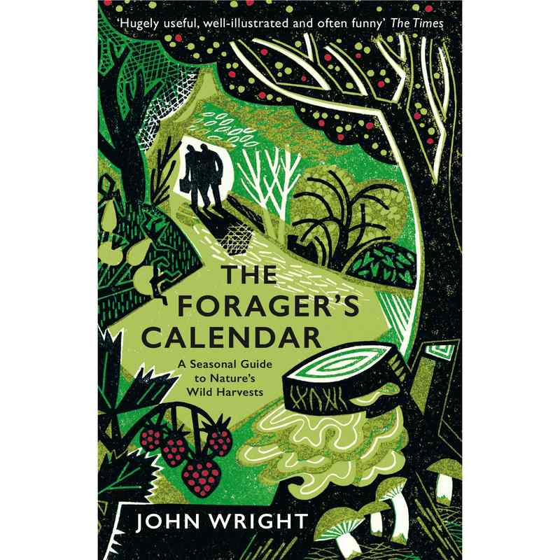 The Forager's Calendar by John Wright Paperback Book front