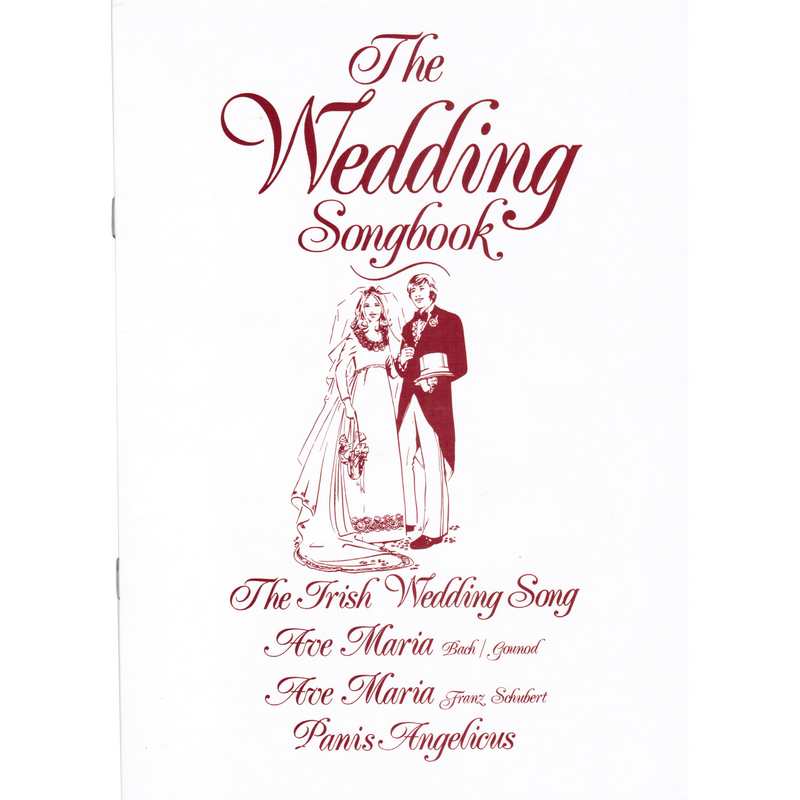 The Irish Wedding Song Book WMC01137 front