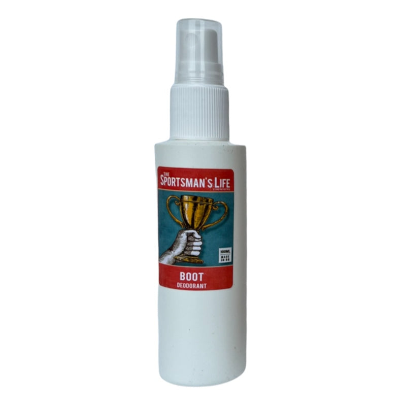 The Sportsman's Life Boot Deodoriser TSLD bottle front