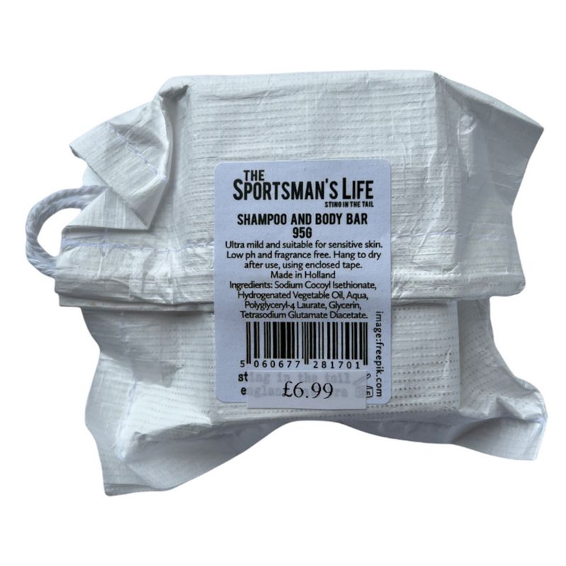 The Sportsman's Life Shampoo & Body Bar TSLSB back