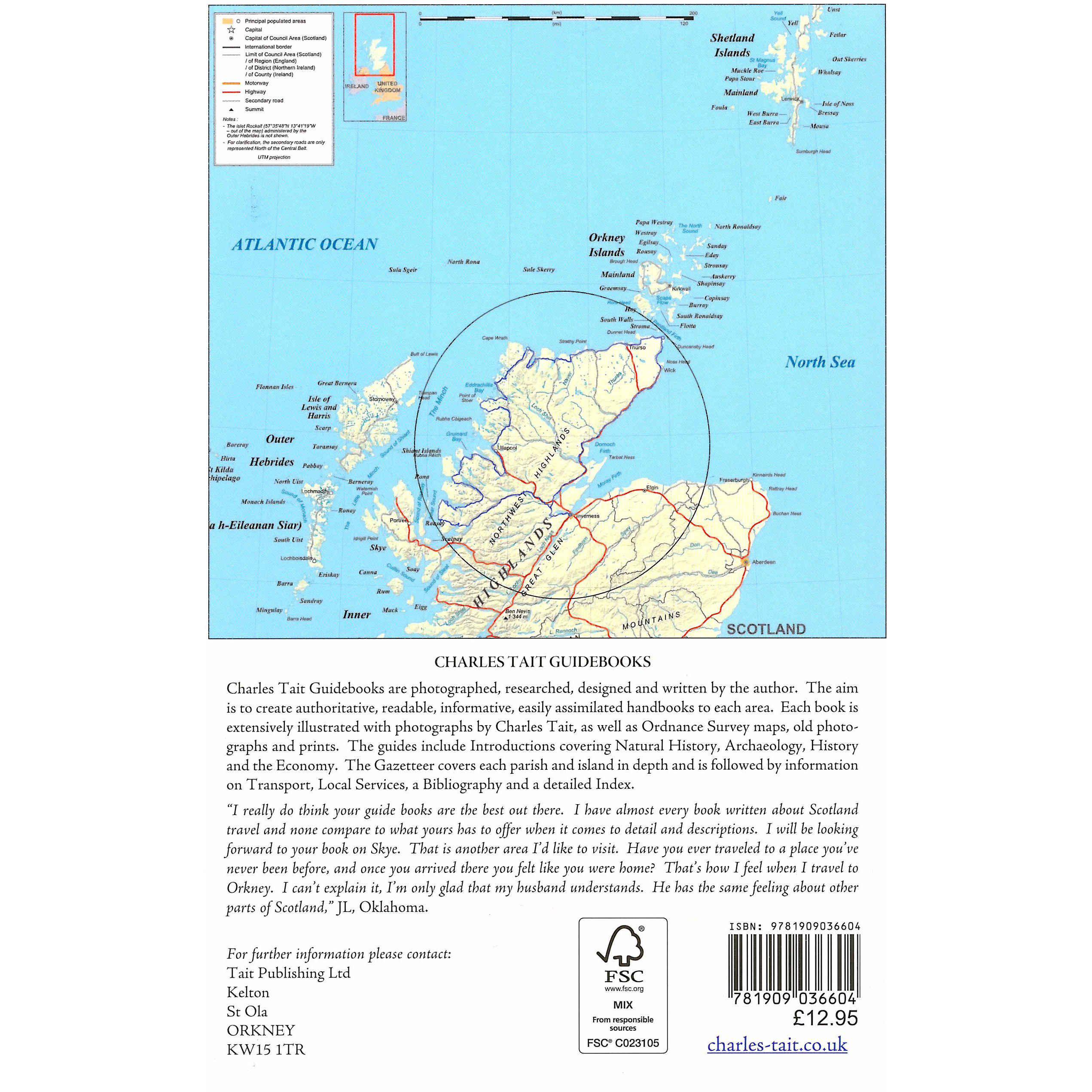 The North Coast 500 Guide Book back cover