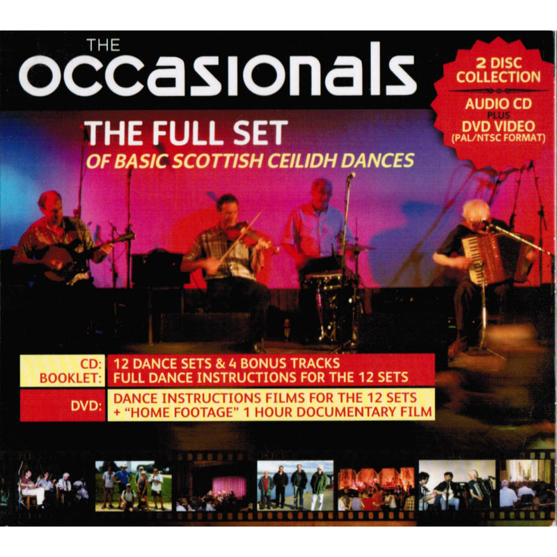 The Occasionals - The Full Set Of Ceilidh Dances CD & DVD DVTRAX2021